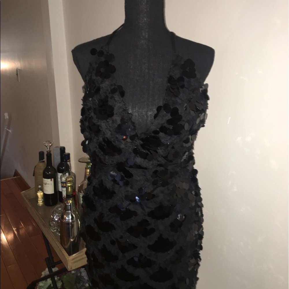 Mini sequin dress